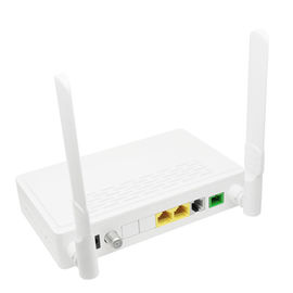 Realtek Chipest XPON ONU Ftth Router 1Ge + 1Fe + Catv + Wifi + Pot Untuk FTTB / FTTX