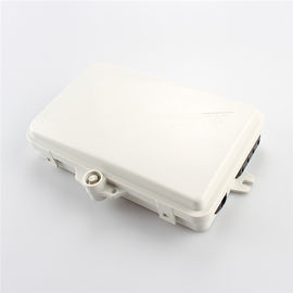 2/4 Core ABS Mini Kotak Distribusi Serat Optik / FTTH Fiber Termination Box