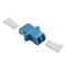 Lc Upc Singlemode Adaptor Kabel Serat Optik Duplex / Fiber Optic Coupler Tahan Lama