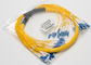 Lc Upc-Lc Upc Patch Cord, Kuning SM Patch Cord 2.0mm Cabang 24 Cores